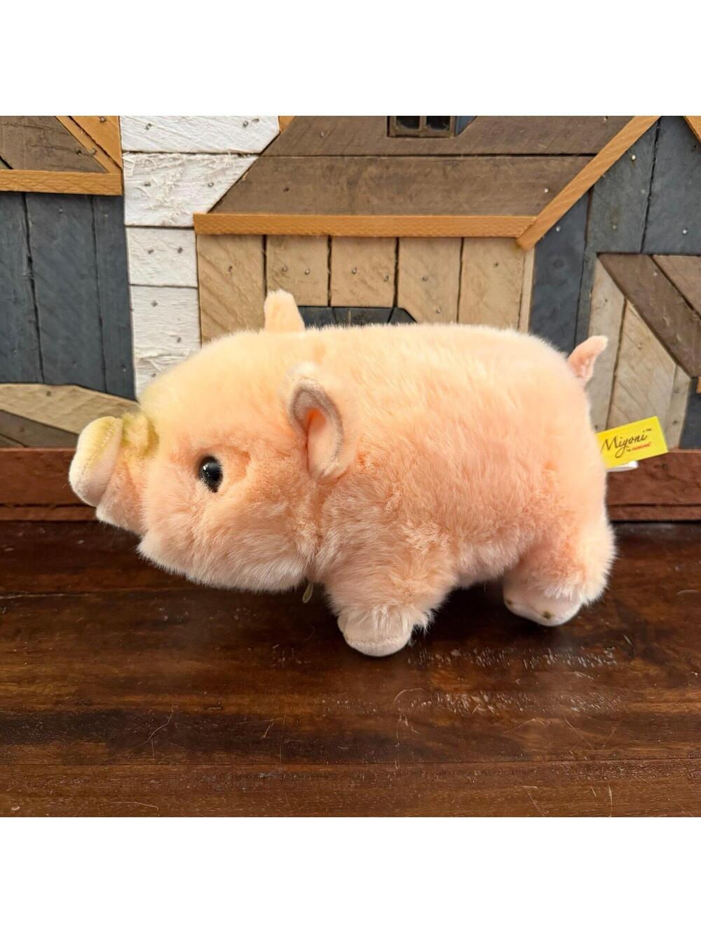 Aurora Miyoni Tots Pink Pot-Bellied Piglet Plush 11" Stuffed Animal Toy